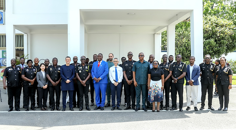 Japan Motors, Lakeside Estate donate Powerful Yamaha Police Escort Motorcycles to Ghana Police Service